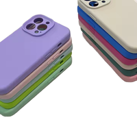 Housses de téléphone portable Apple en caoutchouc de silicone personnalisées en gros pour iPhone 16 15 Pro Max Protecteur d'appareil photo inclus au design de luxe
