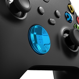 EXtremeRate - Botón D-Pad Redondo de Repuesto DIY de Metal Azul para Control de Xbox Series X S - Product Image 3