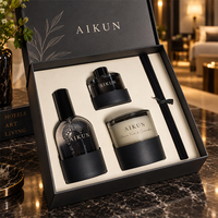 AIKUN – Support OEM/ODM, Marque Privée, Huile Essentielle Naturelle en Gros, Ensemble Diffuseur de Parfum d'Ambiance Personnalisé pour Lancement de Marque