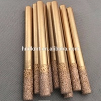 Outils de routeur CNC pour la sculpture de la pierre, avec nez de boule, fraise pour graver le marbre, 9*6*12mm