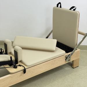 Máquina de Pilates Reformer de Arce con Torre, Equipo de Fitness Comercial de Alta Calidad, <span class=keywords><strong>Venta</strong></span> Directa de Fábrica - Product Image 5