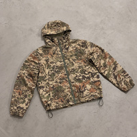 Veste coupe-vent camouflage personnalisée pour homme, streetwear, hip hop, veste bomber camouflage, taille grande, vente en gros