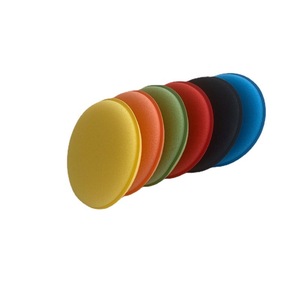 Car Waxing <b>Sponge</b> Round Edge Pressed 100mm Car Cleaning Polishing <b>Sponge</b> Durable Manual Use Multi Color Available - Product Image 1