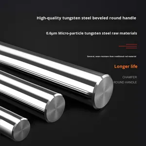 60 ° <span class=keywords><strong>3</strong></span>-Flute roughing phay Cutter với siêu cứng sóng <span class=keywords><strong>Flutes</strong></span> cho nhôm-mở rộng chiều dài Carbide ba-flute <span class=keywords><strong>End</strong></span> Mill - Product Image 2