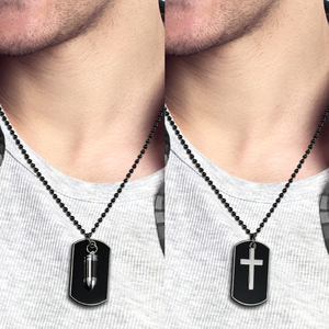 Collana da Uomo in Acciaio Inossidabile con Logo di Calcio C <span class=keywords><strong>Ronaldo</strong></span> Messi, Medaglietta in Titanio con Marchio di Club Calcistico - Product Image 3