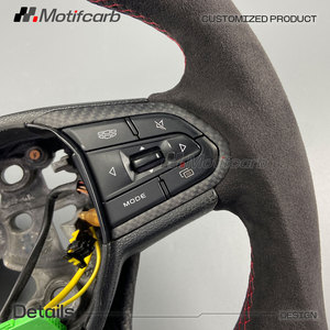 Volant sport personnalisé en fibre de carbone mate avec LED intelligentes pour Geely Binray Coolray Emgrand Okavango Plus Gelly Tugella - Product Image 4