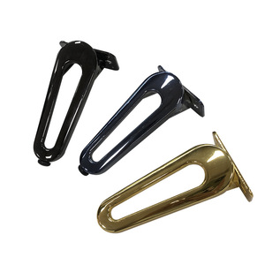 Lu Ye Furniture Legs 15Cm Carbon Steel Plated Gold <b>Black</b> Blue For Sofa Coffee Table Cabinet Bed <b>Bathroom</b> Vanity - Product Image 4