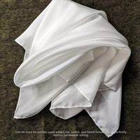 Écharpes en satin de soie imprimées numériquement à 100 % avec logo personnalisé, carrées, pour femmes adultes, collection printemps, les plus vendues, pour poignée de sac ou cravate