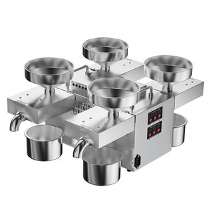 4 kafaları fıstık susam ayçiçeği hindistan cevizi susam soya fıstık avokado Palm yağ çıkarma makinası kakao tohumları yağ baskı makinesi - Product Image 2