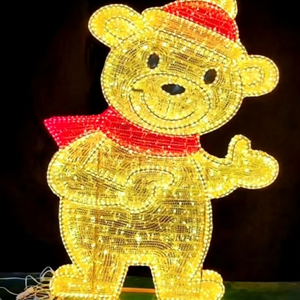 Luces LED de Cuerda 2D con Motivos Navideños para Proyectos Comerciales de Festividades - Product Image 1