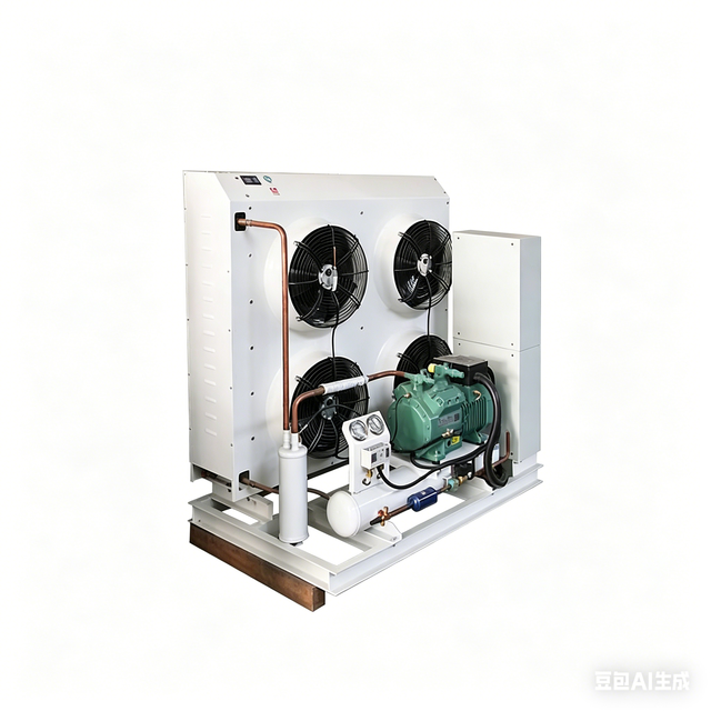 Condensing Unit R134a 5 hp Tecumseh Refrigeration Compressor A404a Energy Saving Motor