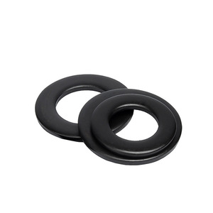 แหวนรองสแตนเลสสีดำแบบแบน M2 มาตรฐาน DIN สำหรับใช้งานทั่วไปในอุตสาหกรรม - Product Image 1
