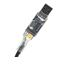 Cable de Programación USB para Motor Eléctrico de Montaje Medio, Resistente al Agua, Duradero, de Ocho Lados, Protocolo UART, Piezas Modificadas