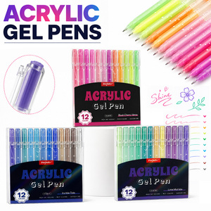 Stylos gel jumbo 12 couleurs, 0,8 mm, pour carnet, étudiants, art, bricolage, gribouillage, <span class=keywords><strong>dessin</strong></span>, marqueurs, bureau, papeterie <span class=keywords><strong>kawaii</strong></span> - Product Image 3