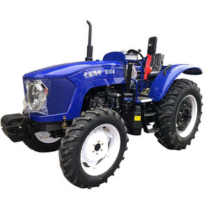 Traktor Cina 80hp untuk Kebun Pertanian 4x4 Mesin Pertanian Diesel Traktor Kecil - Product Image 1