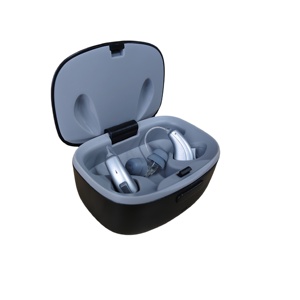 Atacado Personalizado Ric Ear & Produtos Auditivos 4-16 Canais Aparelhos Auditivos Digitais Recarregáveis para Perda Auditiva Grave - Product Image 3