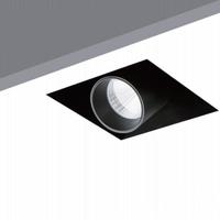 Projecteur led interchangeable de garniture, double tête, option sans cadre