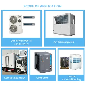 Pièces d'assemblage de climatiseur Portable pointu