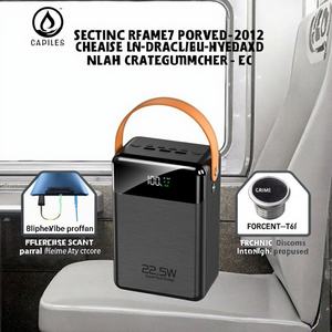 Batería Externa Portátil de Alta Calidad con Pantalla LED Digital, 80000 mAh, 6 Polímeros, Universal, con Cable - Product Image 5