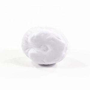 Bọt Trắng Giá Rẻ Biểu Tượng Tùy Chỉnh In Chống Căng Thẳng Reliever Quảng Cáo Khuyến Mại Cá Nhân Não Hình Căng Thẳng Bóng - Product Image 3