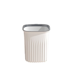 Simple Household Trash Can Rectangular Lidless Pressure Ring Indoor Kitchen Bathroom Waste <b>Bin</b> - Product Image 5