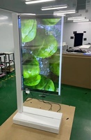 Affichage numérique à écran tactile OLED couleur pleine grandeur sur pied avec une luminosité de 400 nits pour une utilisation en intérieur dans les salles d'exposition