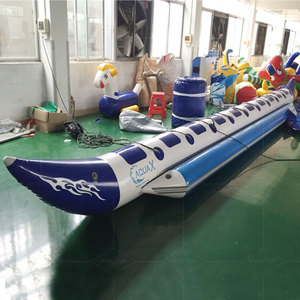 Poisson volant gonflable, siège de motard pour 12 personnes, Durable et bon marché, bateau, banane, jeu, nouveauté - Product Image 1