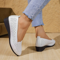 Chaussures décontractées pour femmes en gros directement de l'usine, chaussures à talons compensés décontractées pour femmes, chaussures décontractées de créateur pour femmes