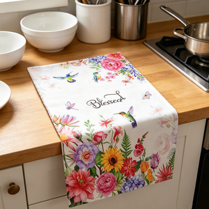 Eastsunshine – Torchons de cuisine en toile de sac à farine imprimés numériquement sur mesure, 100 % coton et lin, pour un nettoyage puissant - Product Image 1