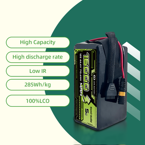 แบตเตอรี่โซลิดสเตท GPR POWER 16000mAh 6S 22.2v 44.4v 300wh/kg 320wh/kg 330wh/kg 350Wh/kg สำหรับโดรน น้ำหนักเบา 500 รอบการใช้งาน - Product Image 5