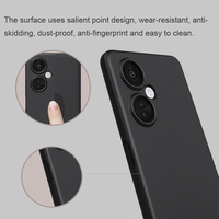 Nillkin marque Super givré bouclier dur PC téléphone portable couverture arrière étui de protection pour Oneplus One Plus Nord CE3 CE 3 Lite 5G