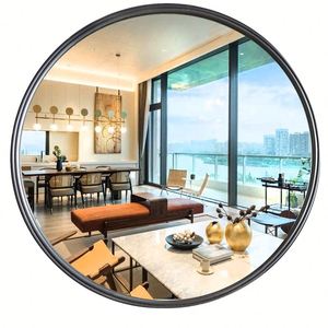 Bán Buôn Hiện Đại Hot Bán Lớn Vòng Vàng Hiện Đại Sang Trọng Vàng Kim Loại Khung Trang Trí Vòng Tròn Lớn Treo Tường Miroir - Product Image 4