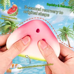 Juguete Antiestrés de Sandía Blanda al por Mayor, de Rebote Lento, para Aliviar el Estrés y la Ansiedad en Niños - Product Image 2