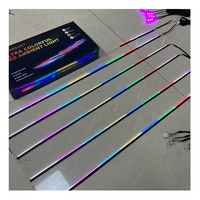 Kit d'éclairage d'ambiance universel pour voiture 18-en-1, vente en gros d'usine, lumières LED intérieures pour 98% des voitures, bande lumineuse en acrylique