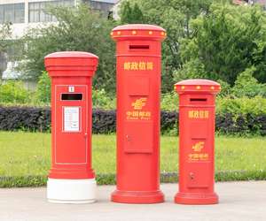 Cabine téléphonique rétro <span class=keywords><strong>rose</strong></span> personnalisée cabine téléphonique <span class=keywords><strong>rose</strong></span> de Londres accessoire de décoration boîte aux lettres cabine téléphonique - Product Image 2