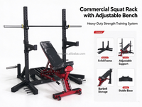 Umet 2026 Nouveau Rack de Musculation Multifonctionnel avec Banc de Musculation Réglable pour la Maison et la Salle de Sport