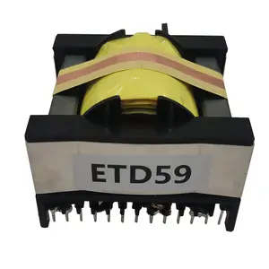 ETD29 ETD59 Type transformator 36v dc electronic power transformer 12v 60w electrical components transformers for sale