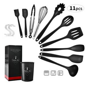 <span class=keywords><strong>5</strong></span>件厨房硅胶烹饪用具套装 - Product Image 5