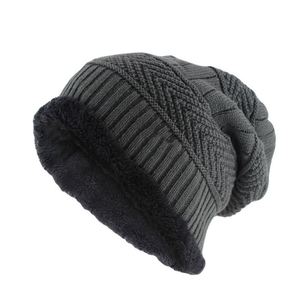 K104 New Winter Fleecy <strong>Men</strong> Knitted <strong>Hats</strong> Warm Snow Outdoor Sports Korean Edition <strong>Woollen</strong> <strong>Hats</strong> Breathable Versatile <strong>Hat</strong> - Product Image 4