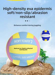 7 #   & 5 #   Ballon <span class=keywords><strong>de</strong></span> volley-ball standard souple pour la compétition et l'entraînement - pour les examens d'entrée au collège et à l'université - Product Image 4