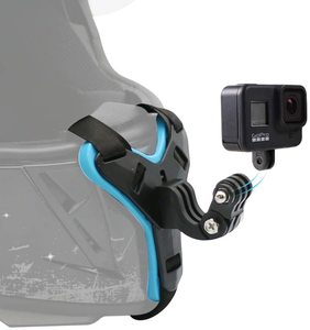 Accessoires pour caméra, <span class=keywords><strong>support</strong></span> de fixation pour menton de <span class=keywords><strong>casque</strong></span> de moto compatible avec GoPro Hero 8/7/(2018)/6/5 Black DJI OSMO Action - Product Image 3