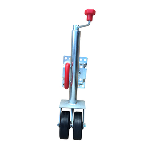 Estabilizador de Remolque para Caravana, Elevador con Rueda de Goma Abatible - Product Image 1