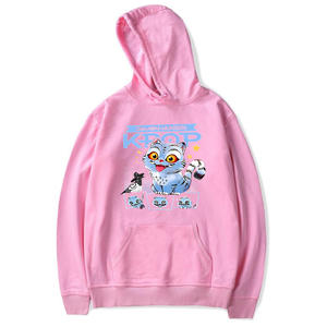 เสื้อสเวตเตอร์แบบสวมหัวลำลองระบายอากาศสั้นลายการ์ตูนนักล่า<span class=keywords><strong>ปีศาจ</strong></span>เสื้อครอปสำหรับผู้หญิง - Product Image 4