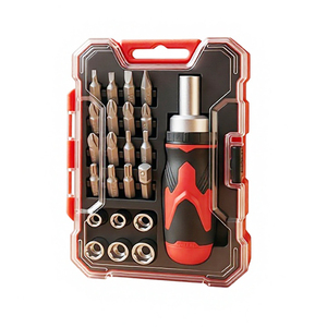 Wholesale Magnetic Impact Driver Bit Set Home Repair <b>Tools</b> Set Combination Plastic Box CRV Screwdriver Bit Set - Product Image 1