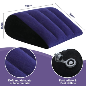 Volwassen Speelgoed Body Kussen Positie Driehoek Opblaasbare Helling Meubels Koppels Speelgoedpositie Ondersteuning <span class=keywords><strong>Infinity</strong></span> Kussen Seksspeeltje - Product Image 2
