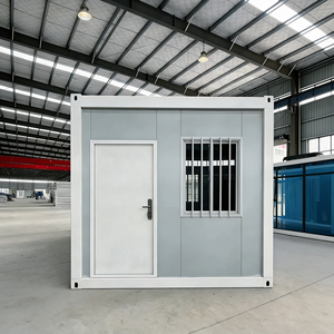 Maison conteneur pliable à déploiement rapide, assemblage modulaire pour l'hébergement <span class=keywords><strong>temporaire</strong></span> sur chantier - Product Image 3
