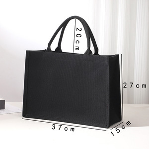 Borsa Tote Personalizzata in Tela di Cotone Ecologica per Donne, Stampa Digitale, Stile Tradizionale, Logo, Regalo, Uso Quotidiano - Product Image 3