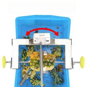 Machine manuelle à éplucher les fruits en acier inoxydable, autres machines à fruits et légumes, éplucheur, dénoyauteur et trancheur d'ananas - Product Image 2
