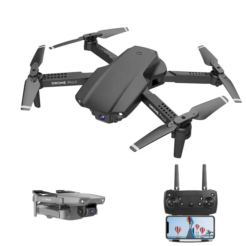 ● Мини-Дрон Pro с двойной камерой 4K HD, уклонением от препятствий, складными радиоуправляемыми дронами, квадрокоптером для фотосъемки, самолетом