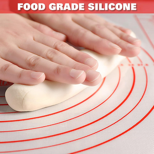 Factory Direct Non-Stick Silicone Rolling <strong>Baking</strong> Pastry Dough Kneading Sheet Mat - Product Image 3